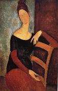 Amedeo Modigliani Portrait of Jeanne Hebuterne oil painting artist